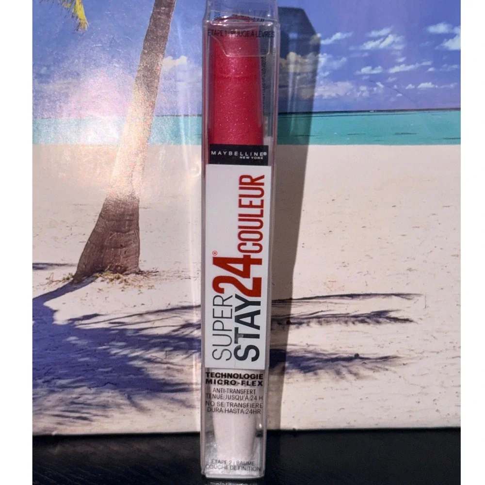 Maybelline SuperStay 24 Color Liquid Lipstick 105 Blush On Pink Shimmer NEW